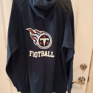 NFL Navy Blue Hoodie with Logo